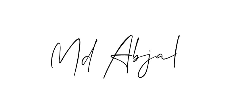 You can use this online signature creator to create a handwritten signature for the name Md Abjal. This is the best online autograph maker. Md Abjal signature style 2 images and pictures png