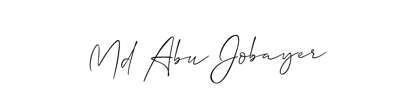 Best and Professional Signature Style for Md Abu Jobayer. Allison_Script Best Signature Style Collection. Md Abu Jobayer signature style 2 images and pictures png