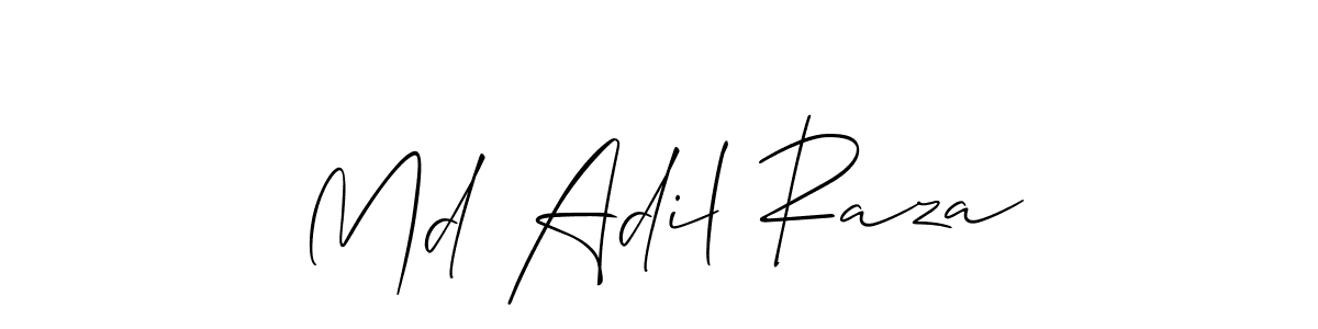 How to Draw Md Adil Raza signature style? Allison_Script is a latest design signature styles for name Md Adil Raza. Md Adil Raza signature style 2 images and pictures png