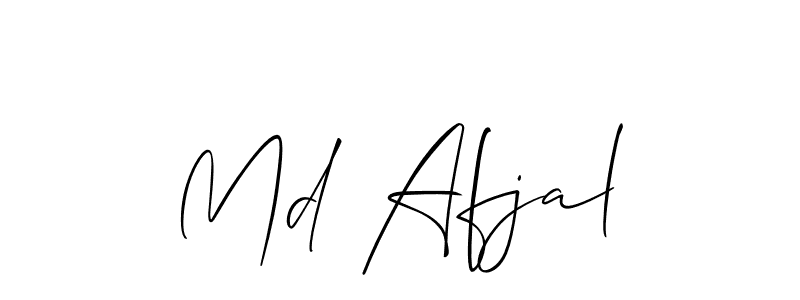 Make a short Md Afjal signature style. Manage your documents anywhere anytime using Allison_Script. Create and add eSignatures, submit forms, share and send files easily. Md Afjal signature style 2 images and pictures png