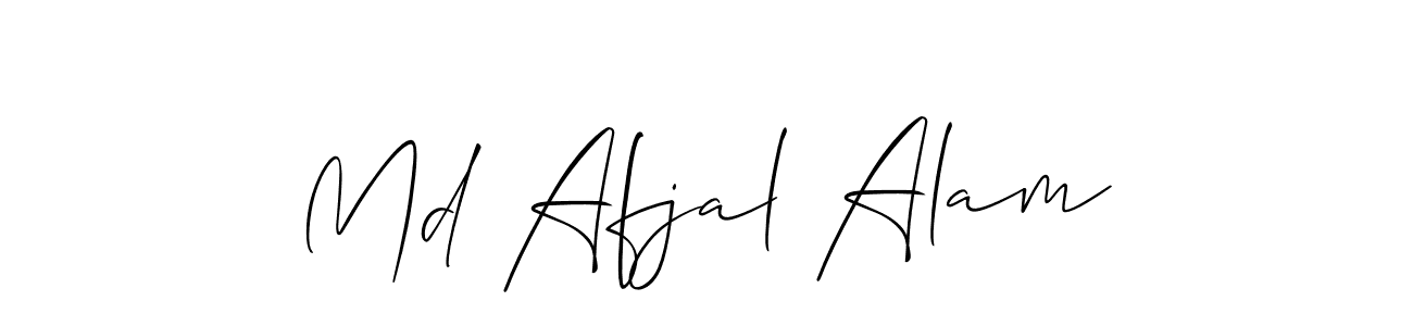 Similarly Allison_Script is the best handwritten signature design. Signature creator online .You can use it as an online autograph creator for name Md Afjal Alam. Md Afjal Alam signature style 2 images and pictures png