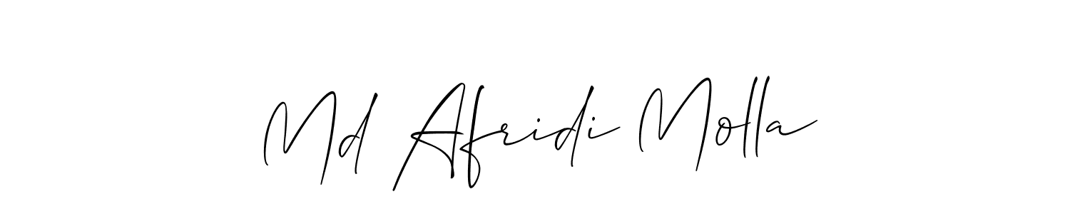 You can use this online signature creator to create a handwritten signature for the name Md Afridi Molla. This is the best online autograph maker. Md Afridi Molla signature style 2 images and pictures png