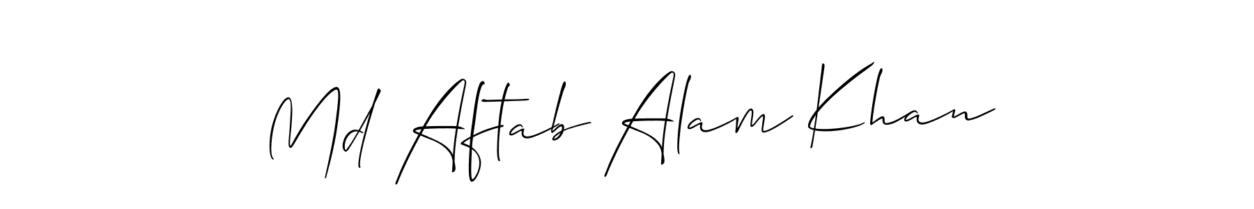 Best and Professional Signature Style for Md Aftab Alam Khan. Allison_Script Best Signature Style Collection. Md Aftab Alam Khan signature style 2 images and pictures png
