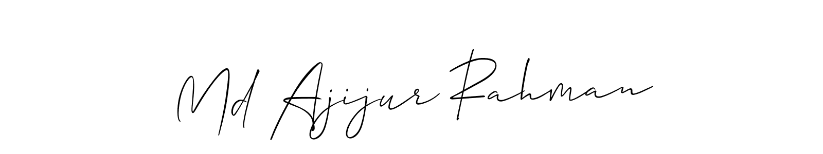 Make a beautiful signature design for name Md Ajijur Rahman. Use this online signature maker to create a handwritten signature for free. Md Ajijur Rahman signature style 2 images and pictures png