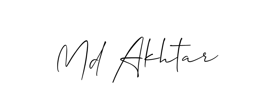 Once you've used our free online signature maker to create your best signature Allison_Script style, it's time to enjoy all of the benefits that Md Akhtar name signing documents. Md Akhtar signature style 2 images and pictures png