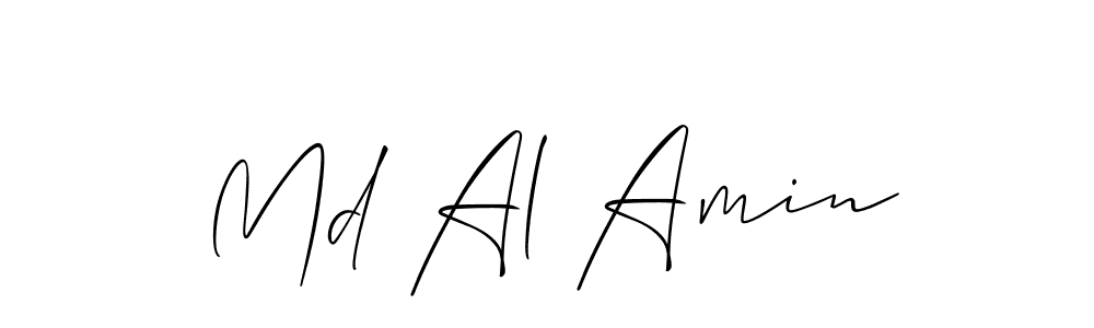 You should practise on your own different ways (Allison_Script) to write your name (Md Al Amin) in signature. don't let someone else do it for you. Md Al Amin signature style 2 images and pictures png