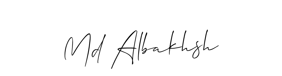 You can use this online signature creator to create a handwritten signature for the name Md Albakhsh. This is the best online autograph maker. Md Albakhsh signature style 2 images and pictures png