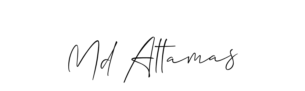 Make a beautiful signature design for name Md Altamas. Use this online signature maker to create a handwritten signature for free. Md Altamas signature style 2 images and pictures png