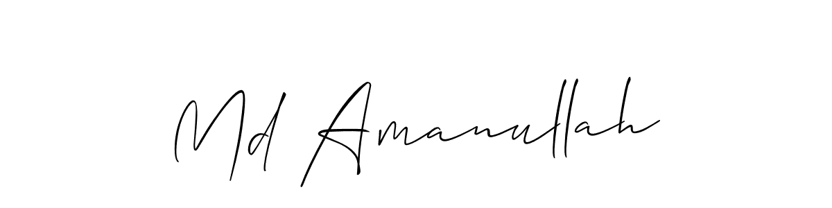 You can use this online signature creator to create a handwritten signature for the name Md Amanullah. This is the best online autograph maker. Md Amanullah signature style 2 images and pictures png