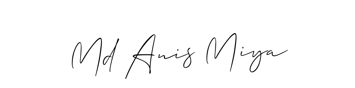 Once you've used our free online signature maker to create your best signature Allison_Script style, it's time to enjoy all of the benefits that Md Anis Miya name signing documents. Md Anis Miya signature style 2 images and pictures png