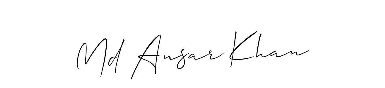 Make a beautiful signature design for name Md Ansar Khan. Use this online signature maker to create a handwritten signature for free. Md Ansar Khan signature style 2 images and pictures png