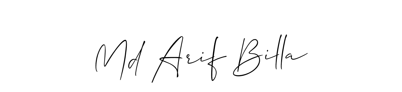 Once you've used our free online signature maker to create your best signature Allison_Script style, it's time to enjoy all of the benefits that Md Arif Billa name signing documents. Md Arif Billa signature style 2 images and pictures png