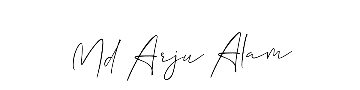 Best and Professional Signature Style for Md Arju Alam. Allison_Script Best Signature Style Collection. Md Arju Alam signature style 2 images and pictures png