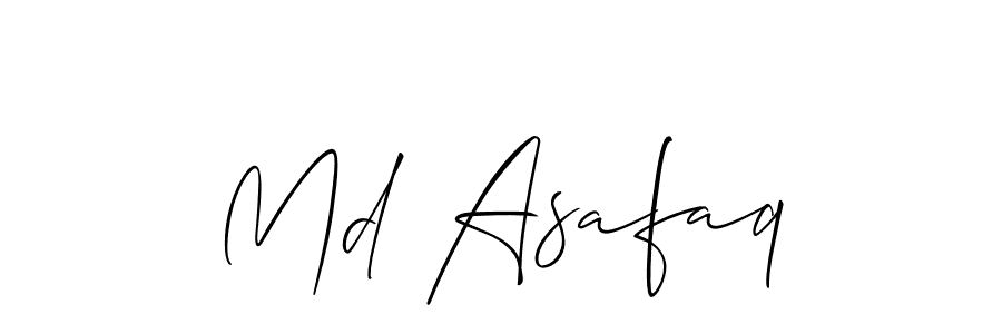 Similarly Allison_Script is the best handwritten signature design. Signature creator online .You can use it as an online autograph creator for name Md Asafaq. Md Asafaq signature style 2 images and pictures png