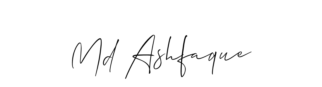 Allison_Script is a professional signature style that is perfect for those who want to add a touch of class to their signature. It is also a great choice for those who want to make their signature more unique. Get Md Ashfaque name to fancy signature for free. Md Ashfaque signature style 2 images and pictures png