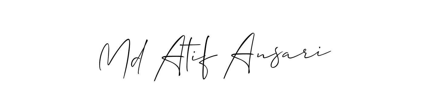 Check out images of Autograph of Md Atif Ansari name. Actor Md Atif Ansari Signature Style. Allison_Script is a professional sign style online. Md Atif Ansari signature style 2 images and pictures png