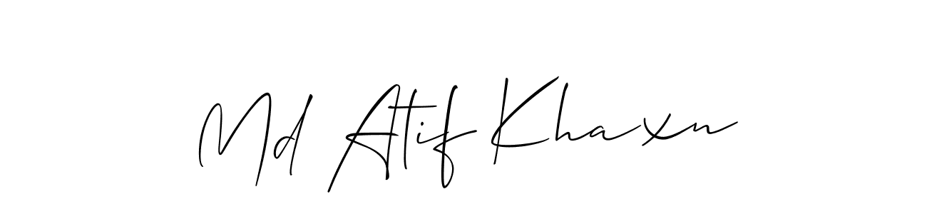 Once you've used our free online signature maker to create your best signature Allison_Script style, it's time to enjoy all of the benefits that Md Atif Khaxn name signing documents. Md Atif Khaxn signature style 2 images and pictures png