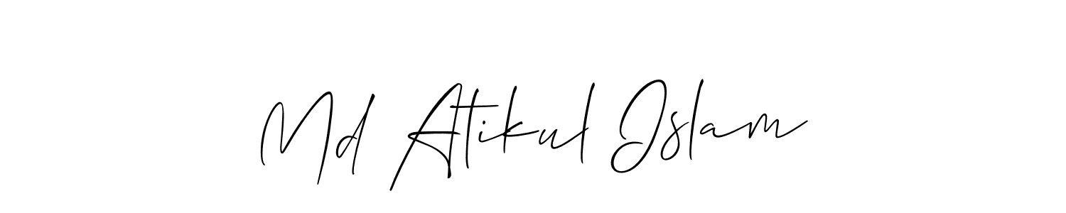 Here are the top 10 professional signature styles for the name Md Atikul Islam. These are the best autograph styles you can use for your name. Md Atikul Islam signature style 2 images and pictures png