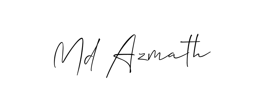 Here are the top 10 professional signature styles for the name Md Azmath. These are the best autograph styles you can use for your name. Md Azmath signature style 2 images and pictures png