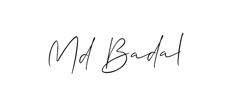 Make a beautiful signature design for name Md Badal. Use this online signature maker to create a handwritten signature for free. Md Badal signature style 2 images and pictures png