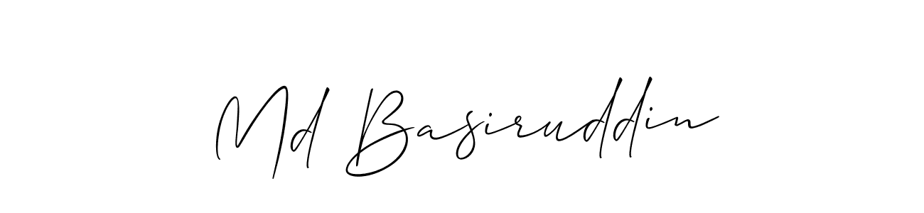 How to Draw Md Basiruddin signature style? Allison_Script is a latest design signature styles for name Md Basiruddin. Md Basiruddin signature style 2 images and pictures png
