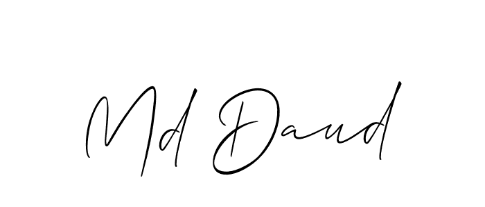 Best and Professional Signature Style for Md Daud. Allison_Script Best Signature Style Collection. Md Daud signature style 2 images and pictures png