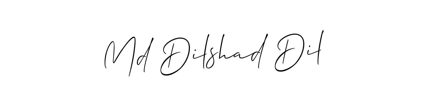 You can use this online signature creator to create a handwritten signature for the name Md Dilshad Dil. This is the best online autograph maker. Md Dilshad Dil signature style 2 images and pictures png