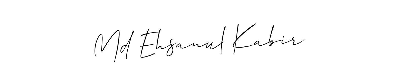 Make a beautiful signature design for name Md Ehsanul Kabir. Use this online signature maker to create a handwritten signature for free. Md Ehsanul Kabir signature style 2 images and pictures png