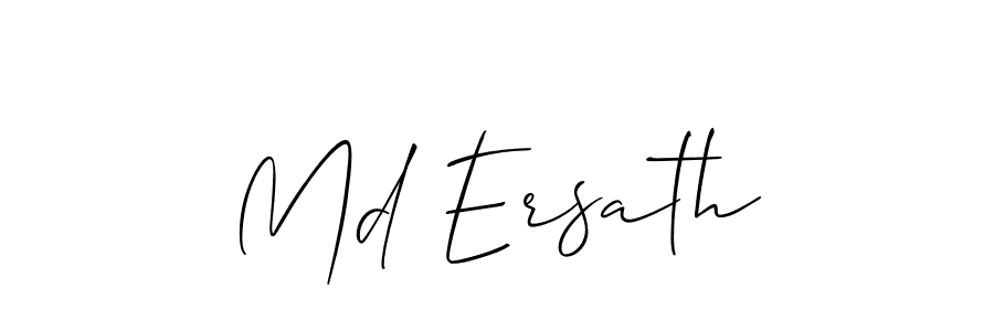 Once you've used our free online signature maker to create your best signature Allison_Script style, it's time to enjoy all of the benefits that Md Ersath name signing documents. Md Ersath signature style 2 images and pictures png