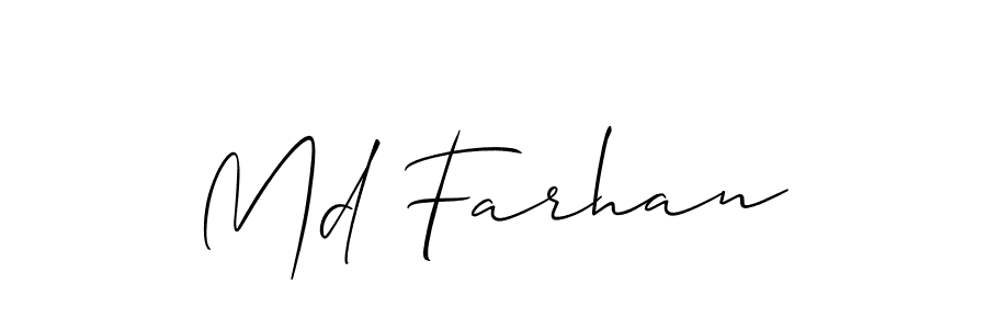 Best and Professional Signature Style for Md Farhan. Allison_Script Best Signature Style Collection. Md Farhan signature style 2 images and pictures png