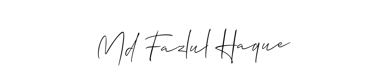 This is the best signature style for the Md Fazlul Haque name. Also you like these signature font (Allison_Script). Mix name signature. Md Fazlul Haque signature style 2 images and pictures png