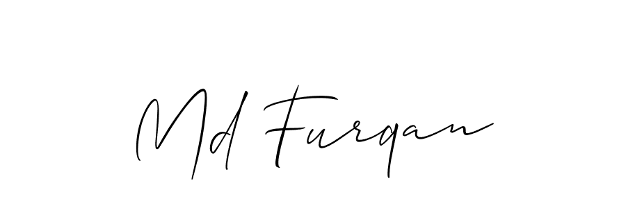 How to Draw Md Furqan signature style? Allison_Script is a latest design signature styles for name Md Furqan. Md Furqan signature style 2 images and pictures png