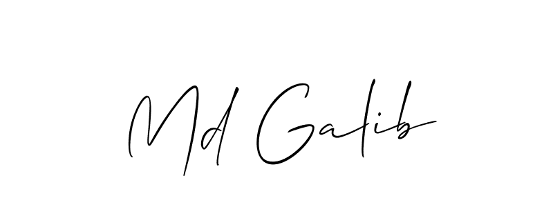 Here are the top 10 professional signature styles for the name Md Galib. These are the best autograph styles you can use for your name. Md Galib signature style 2 images and pictures png