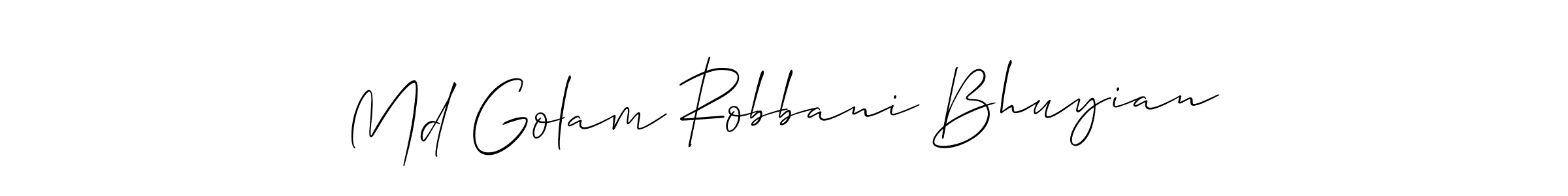 Once you've used our free online signature maker to create your best signature Allison_Script style, it's time to enjoy all of the benefits that Md Golam Robbani Bhuyian name signing documents. Md Golam Robbani Bhuyian signature style 2 images and pictures png