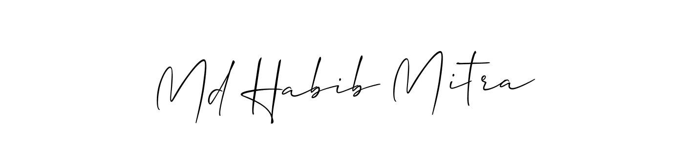 Once you've used our free online signature maker to create your best signature Allison_Script style, it's time to enjoy all of the benefits that Md Habib Mitra name signing documents. Md Habib Mitra signature style 2 images and pictures png