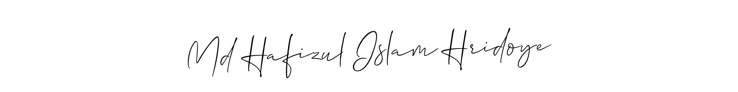 Allison_Script is a professional signature style that is perfect for those who want to add a touch of class to their signature. It is also a great choice for those who want to make their signature more unique. Get Md Hafizul Islam Hridoye name to fancy signature for free. Md Hafizul Islam Hridoye signature style 2 images and pictures png