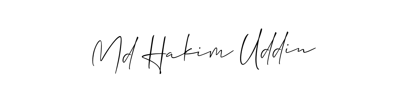 if you are searching for the best signature style for your name Md Hakim Uddin. so please give up your signature search. here we have designed multiple signature styles  using Allison_Script. Md Hakim Uddin signature style 2 images and pictures png