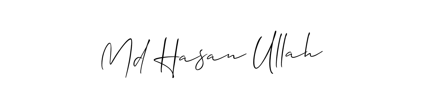 Make a beautiful signature design for name Md Hasan Ullah. Use this online signature maker to create a handwritten signature for free. Md Hasan Ullah signature style 2 images and pictures png