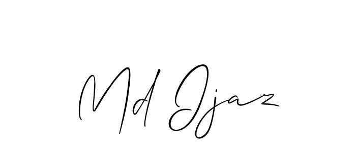 See photos of Md Ijaz official signature by Spectra . Check more albums & portfolios. Read reviews & check more about Allison_Script font. Md Ijaz signature style 2 images and pictures png