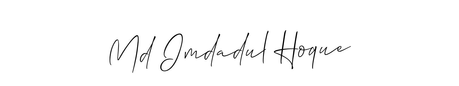 You can use this online signature creator to create a handwritten signature for the name Md Imdadul Hoque. This is the best online autograph maker. Md Imdadul Hoque signature style 2 images and pictures png