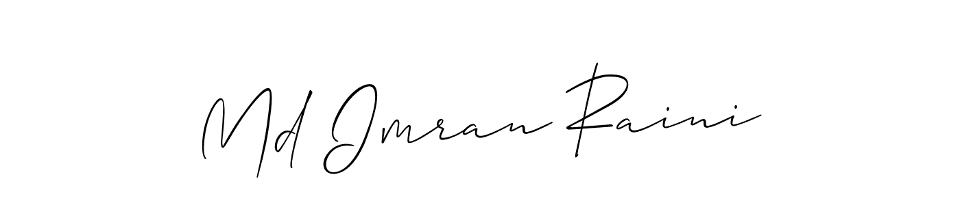 See photos of Md Imran Raini official signature by Spectra . Check more albums & portfolios. Read reviews & check more about Allison_Script font. Md Imran Raini signature style 2 images and pictures png