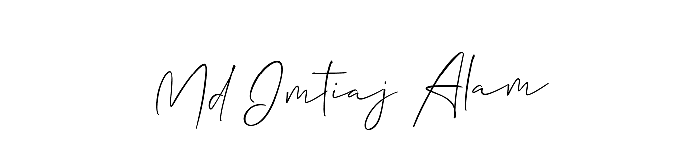 See photos of Md Imtiaj Alam official signature by Spectra . Check more albums & portfolios. Read reviews & check more about Allison_Script font. Md Imtiaj Alam signature style 2 images and pictures png