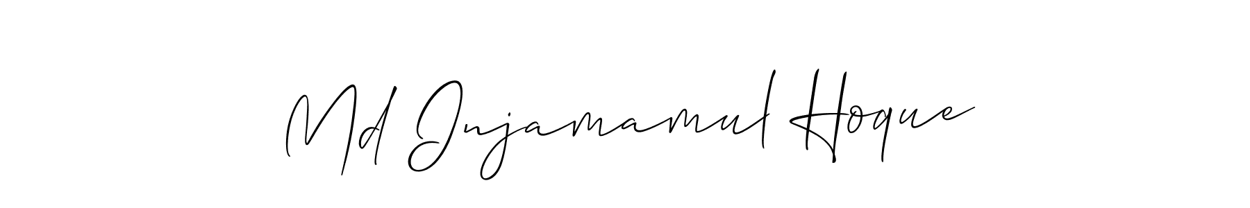if you are searching for the best signature style for your name Md Injamamul Hoque. so please give up your signature search. here we have designed multiple signature styles  using Allison_Script. Md Injamamul Hoque signature style 2 images and pictures png