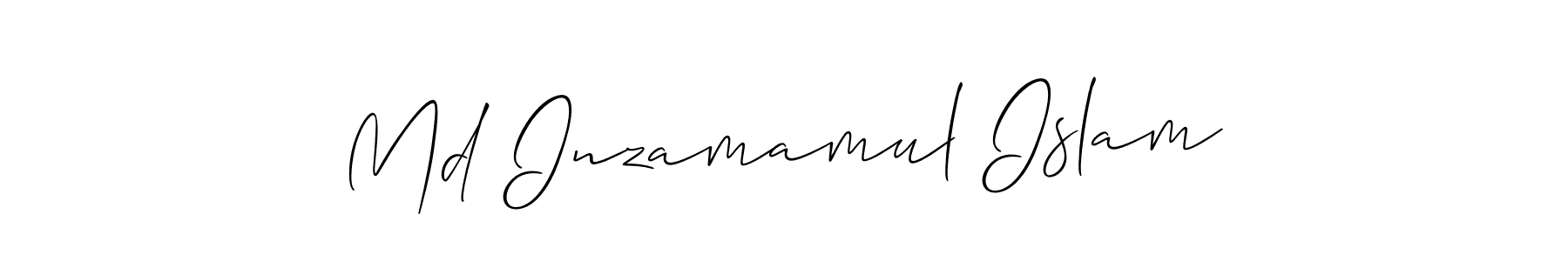 Check out images of Autograph of Md Inzamamul Islam name. Actor Md Inzamamul Islam Signature Style. Allison_Script is a professional sign style online. Md Inzamamul Islam signature style 2 images and pictures png