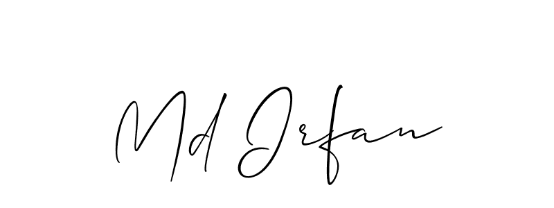 Check out images of Autograph of Md Irfan name. Actor Md Irfan Signature Style. Allison_Script is a professional sign style online. Md Irfan signature style 2 images and pictures png