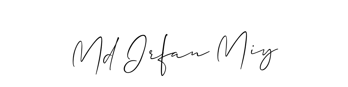 Make a beautiful signature design for name Md Irfan Miy. Use this online signature maker to create a handwritten signature for free. Md Irfan Miy signature style 2 images and pictures png