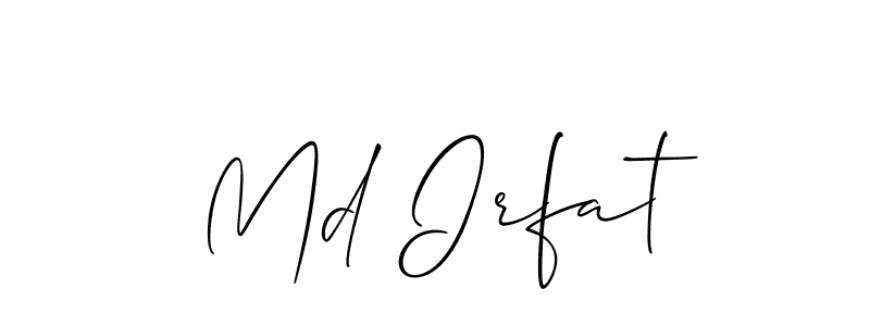 Once you've used our free online signature maker to create your best signature Allison_Script style, it's time to enjoy all of the benefits that Md Irfat name signing documents. Md Irfat signature style 2 images and pictures png