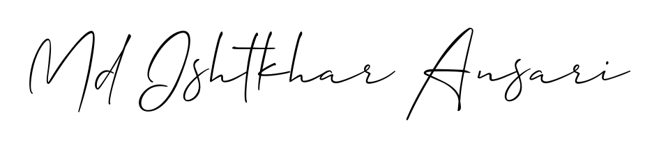Design your own signature with our free online signature maker. With this signature software, you can create a handwritten (Allison_Script) signature for name Md Ishtkhar Ansari. Md Ishtkhar Ansari signature style 2 images and pictures png