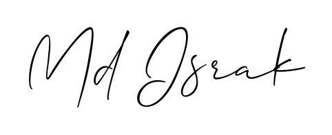 Also You can easily find your signature by using the search form. We will create Md Israk name handwritten signature images for you free of cost using Allison_Script sign style. Md Israk signature style 2 images and pictures png