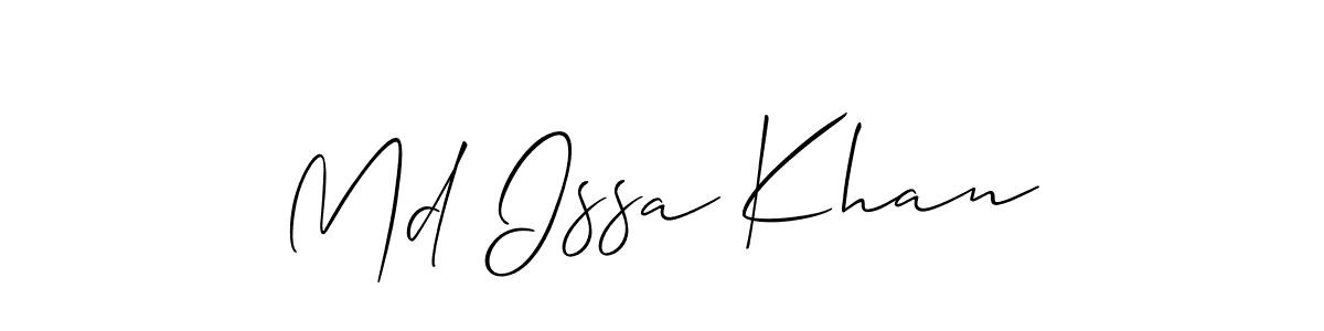 Make a beautiful signature design for name Md Issa Khan. Use this online signature maker to create a handwritten signature for free. Md Issa Khan signature style 2 images and pictures png